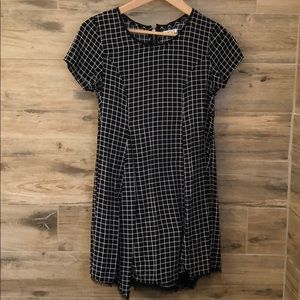 Mini checkered dress